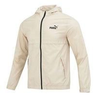 PUMA ESS Solid Windbreaker Logo 'Beige' 849462-88