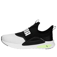 PUMA Softride Enzo Evo Slip-On 'Black White Fast Yellow' 377875-03