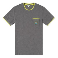 Men's KENZO Pocket Round Neck Short Sleeve Gray F755TS0014BA-97