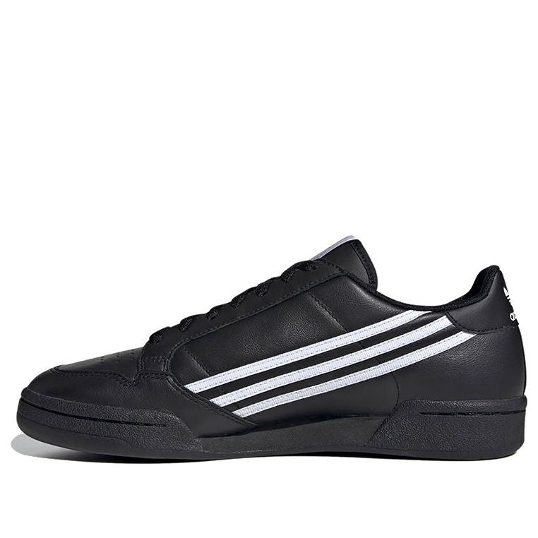 adidas Continental 80 'Three Stripes - Core Black' FU9779