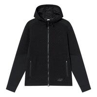 New Balance Heat Loft Hoodie Jacket Asia Sizing 'Black' AMJ83025-BK