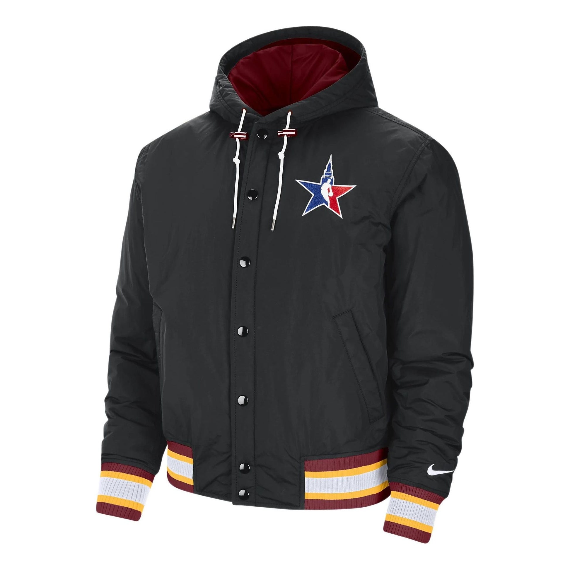 Nike Solid Color hooded Jacket Black DH9534-010