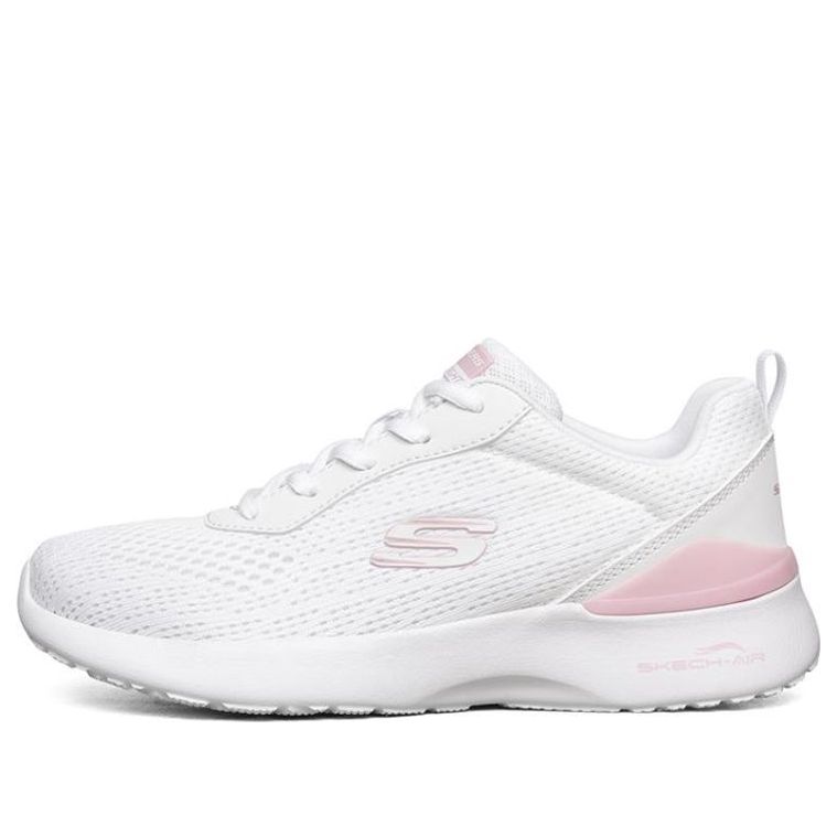 (WMNS) Skechers Skech-Air Dynamight 'Light Pink White' 149340-WLPK