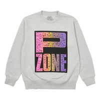 PALACE x M-Zone P-Zone Crossover Alphabet Pattern Round Neck Gray P20CW012