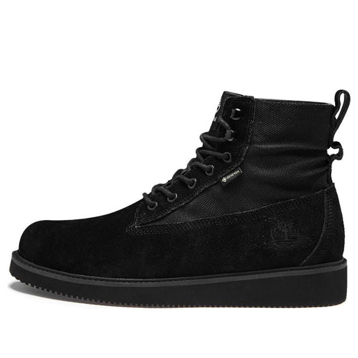 Timberland 6 Inch Premium Vibram Waterproof Wide-Fit Boots 'Black Suede' A2DW5W