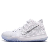 (GS) Nike Kyrie 3 'White Chrome' 859466-103