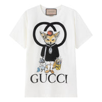Gucci x HIGUCHI YUKO Short Sleeve T-Shirt 'White' 548334-XJDTN-9095