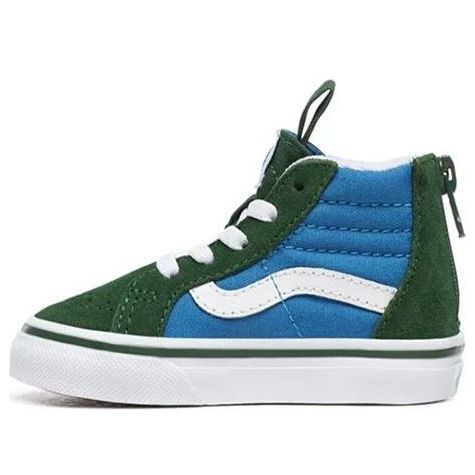 Vans 2-Tone Sk8-hi Zip BP Blue/Green VN0A4BV1WK9