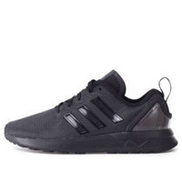 adidas originals Unisex ZX Flux Running Shoes Black AQ3084