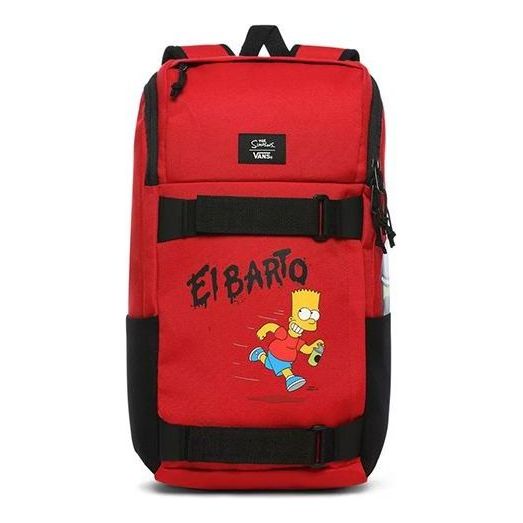 Vans x The Simpsons Obstacle Skatepack 'Red' VN0A3I6917A