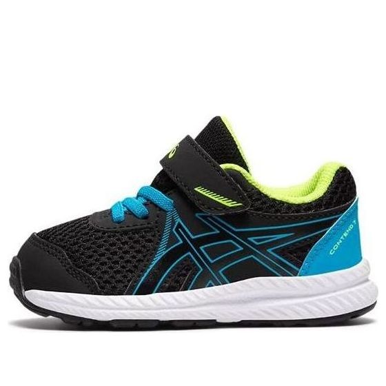 (TD) ASICS Contend 7 'Black Digital Aqua' 1014A193-007