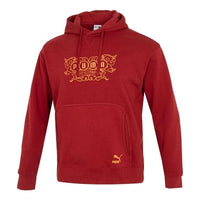 PUMA Das CC Graphic Crew Sweater 'Red' 539909-22