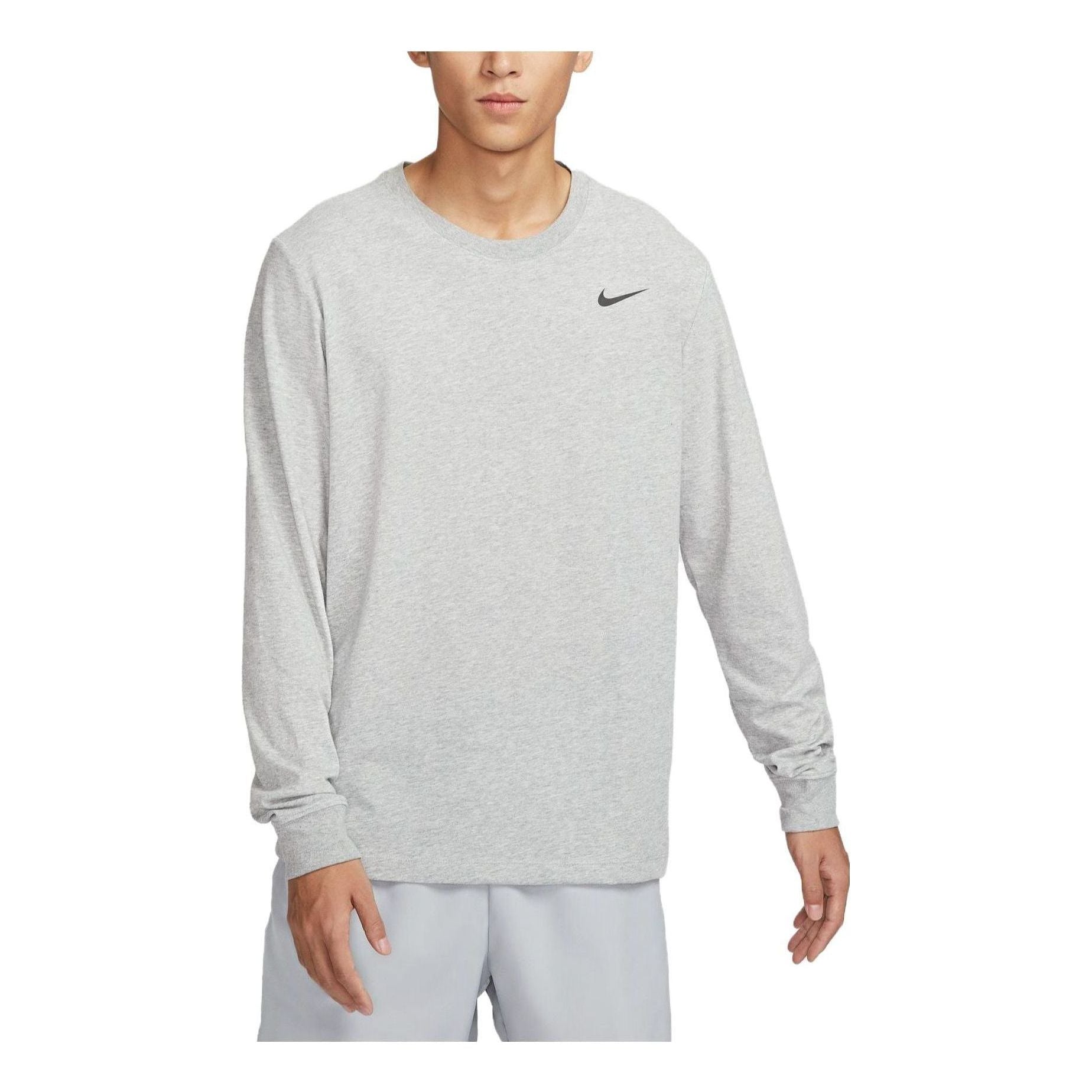 Nike Dri-Fit Long Sleeve T-shirt 'Grey' BV7970-063