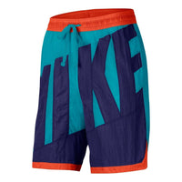 Nike Throwback Woven Shorts 'Teal Nebula' AT3165-359