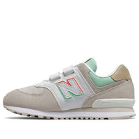 New Balance Hook and Loop 574 'Cream White Green' YV574SCE