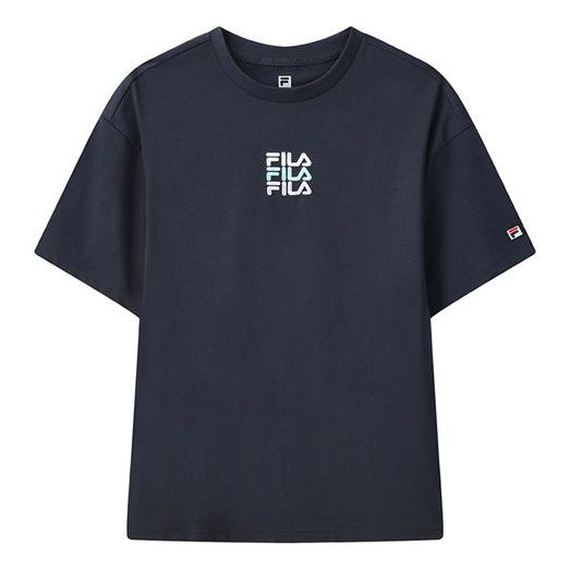 (WMNS) FILA Athletics Embroidery Logo Blue A11W123110F-NV