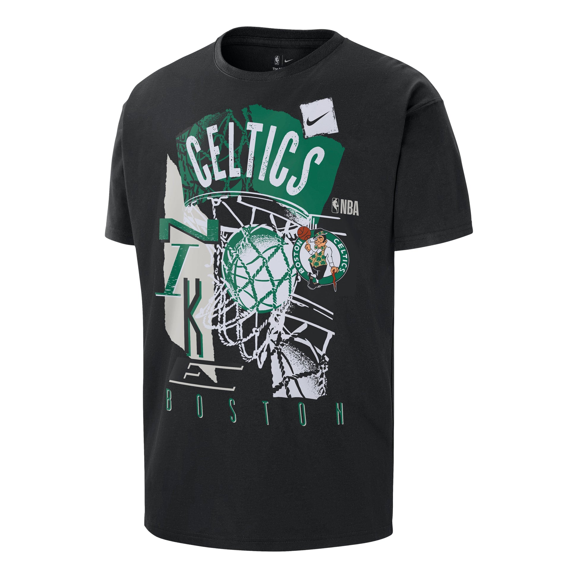 Nike NBA Boston Celtics Courtside T-Shirt 'Black' HV5638-010