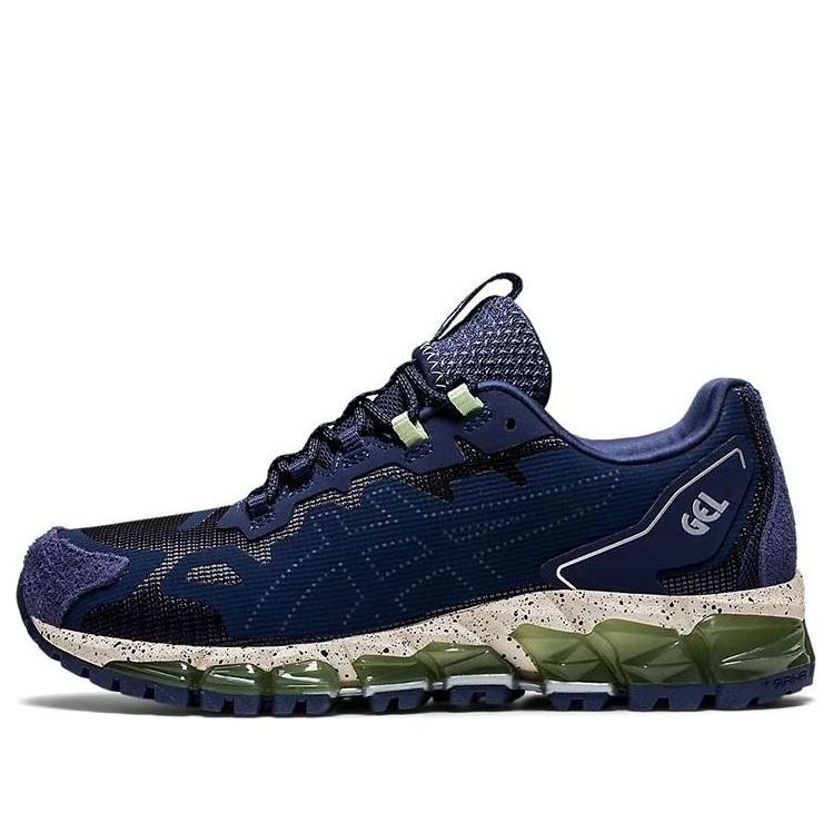 (WMNS) ASICS Gel-Quantum 360 6 'Thunder Blue Whisper Green' 1202A166-400