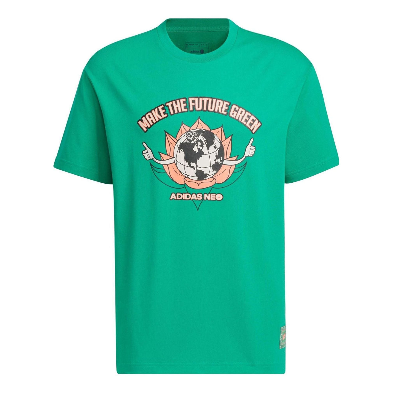 adidas Neo City Escape T-Shirts Asia Sizing 'Green' IA6849
