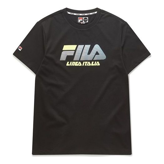 Fila FUSION Basic Round Neck Short Sleeve Unisex Black T11M026101F-BK