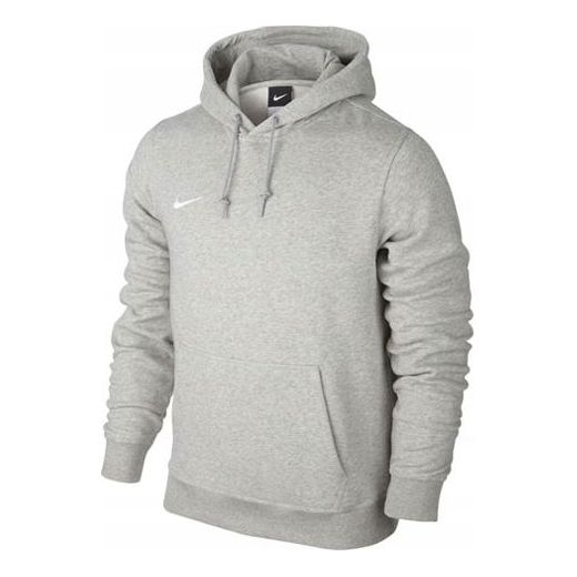 Men's Nike Casual Sports Hooded Pullover Long Sleeves Gray 826433-063