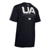 Men's Under Armour Performance Series Training Sports Short Sleeve Black 1351630-001