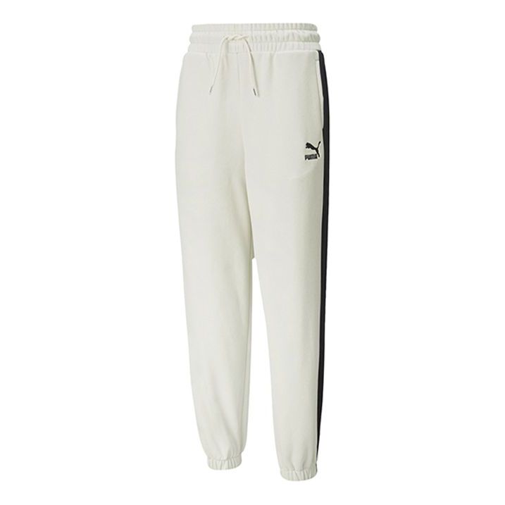 (WMNS) PUMA Classic Sweatpants 'White' 530282-05