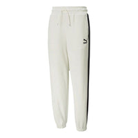 (WMNS) PUMA Classic Sweatpants 'White' 530282-05