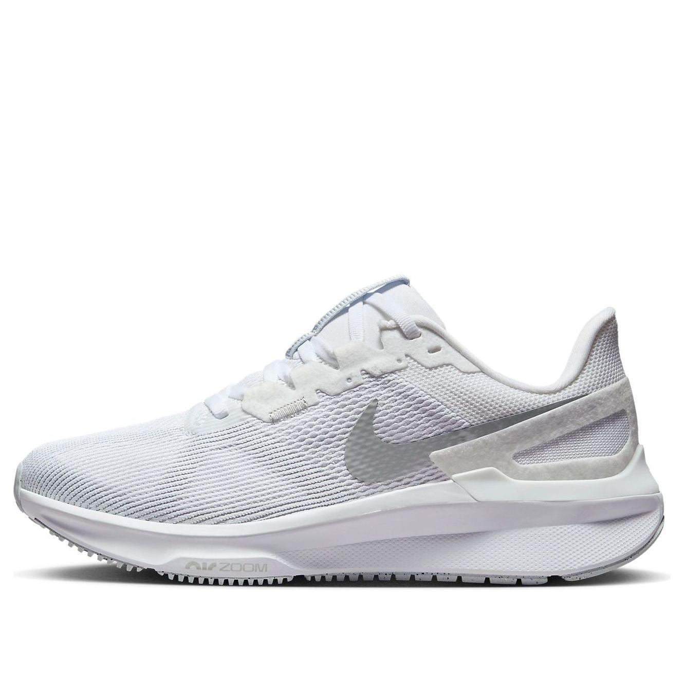 (WMNS) Nike Air Zoom Structure 25 Wide 'White Metallic Silver' FN7996-100
