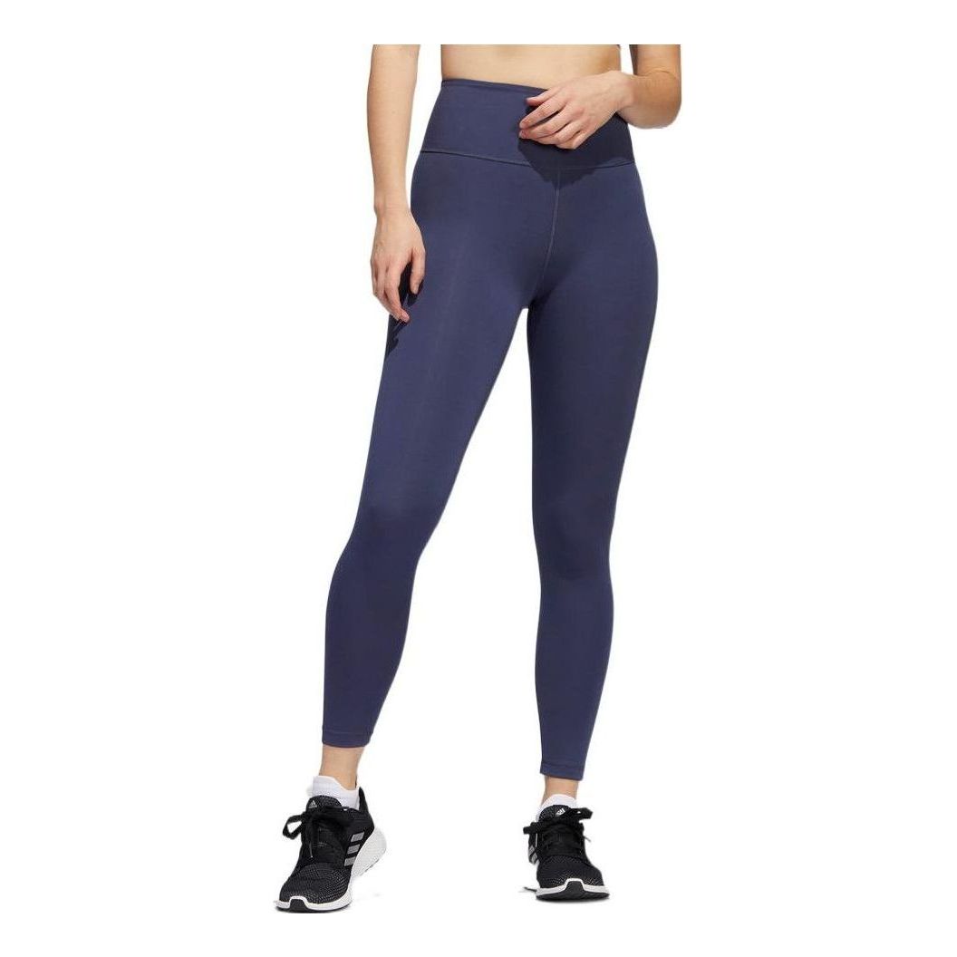 (WMNS) adidas Optime Training 7/8 Leggings Asia Sizing 'Navy' HD4436