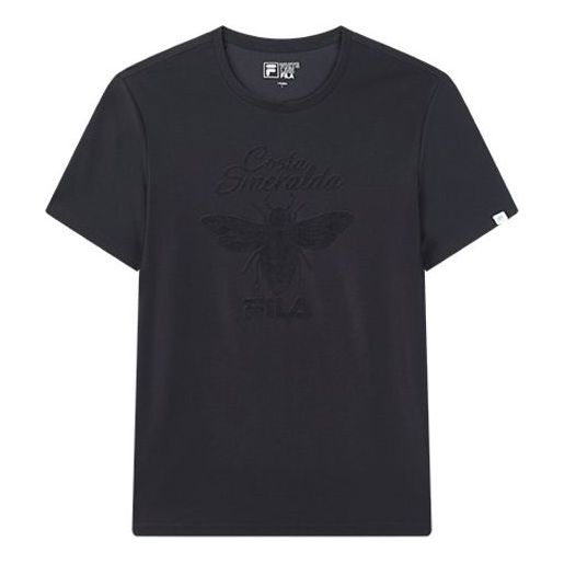 FILA Alphabet Logo Printing Short Sleeve Navy Blue F11M028178F-NV