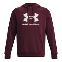 Under Armour Rival Fleece Logo Hoodie 'Burgundy' 1379758-600