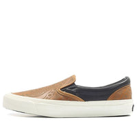 Vans Vault X Brooks England LTD X Taka Hayashi TH OG Classic Slip-On Black/Brown VN0A2Y36KCW