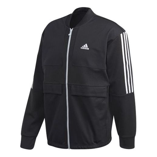 adidas Tricot Ttop Logo Jacket Men Black GG6837