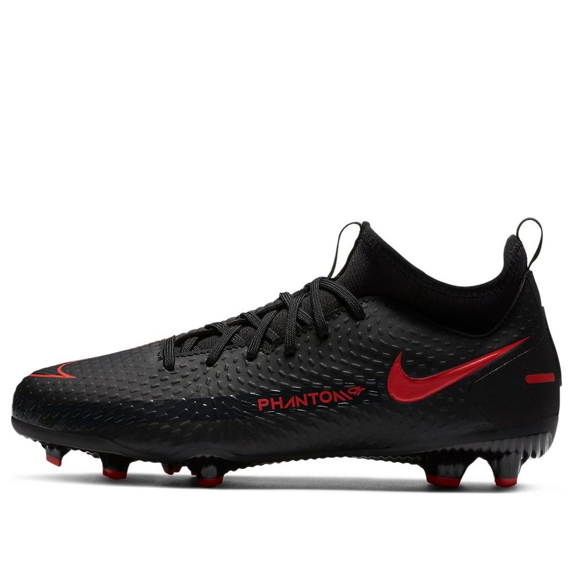 (GS) Nike Phantom GT Academy DF MG 'Black Red' CW6694-060