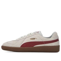 PUMA Army Trainer Suede 'White Gray Red' 388156-02