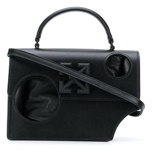 (WMNS) Off-White Jitney 1.4 Design handbag Black OWNA155F20LEA0011000