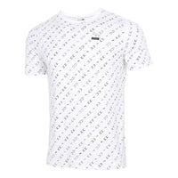 PUMA Elevated Printed T-Shirt 'White' 532663-02