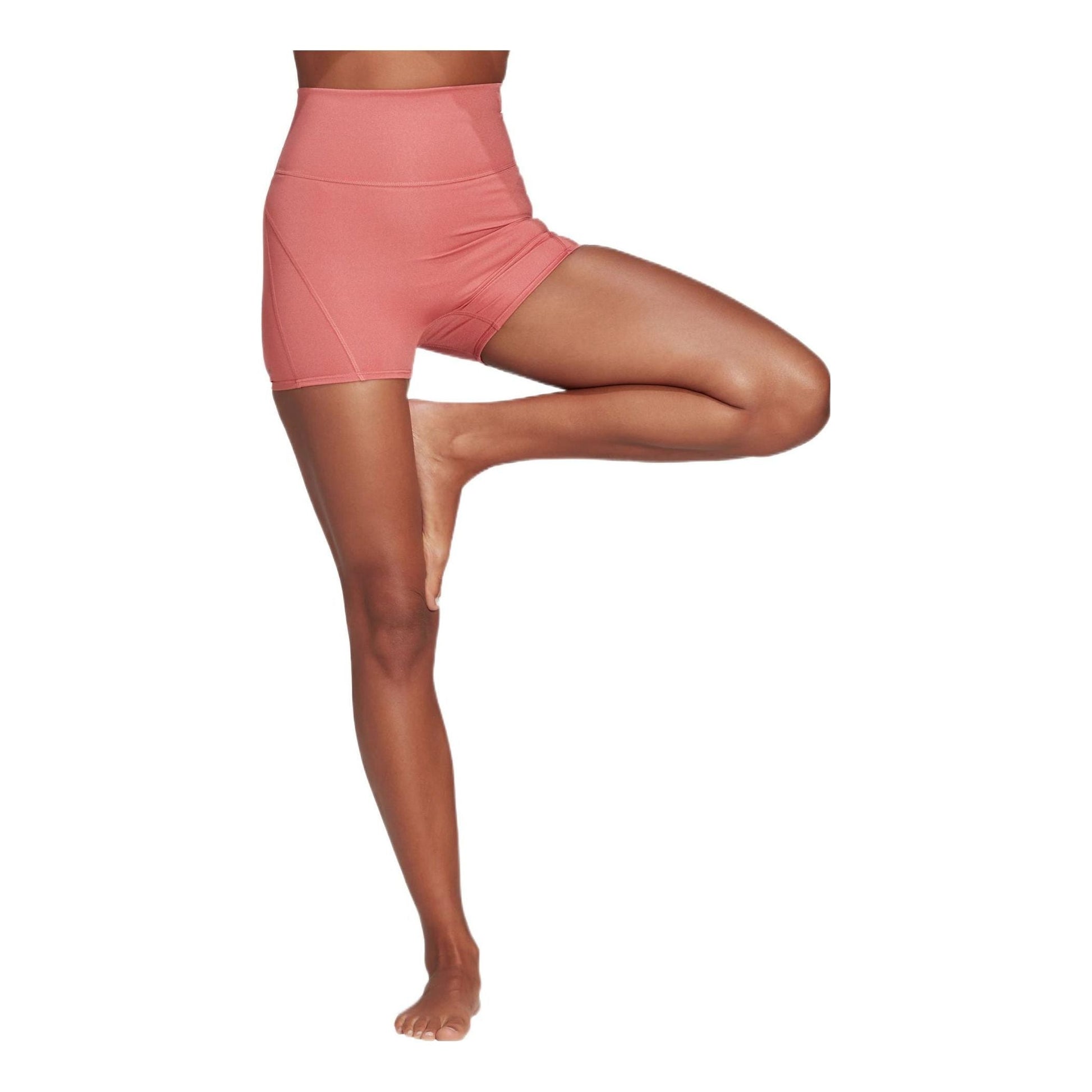 (WMNS) adidas Yoga Studio Luxe Fire Super-High-Waisted Short Leggings Asia Sizing 'Pink' HS8812