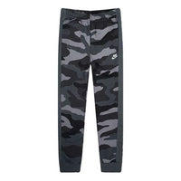Nike Camouflage Printing jogging Long Pants Black White Camouflage  BV3628-022