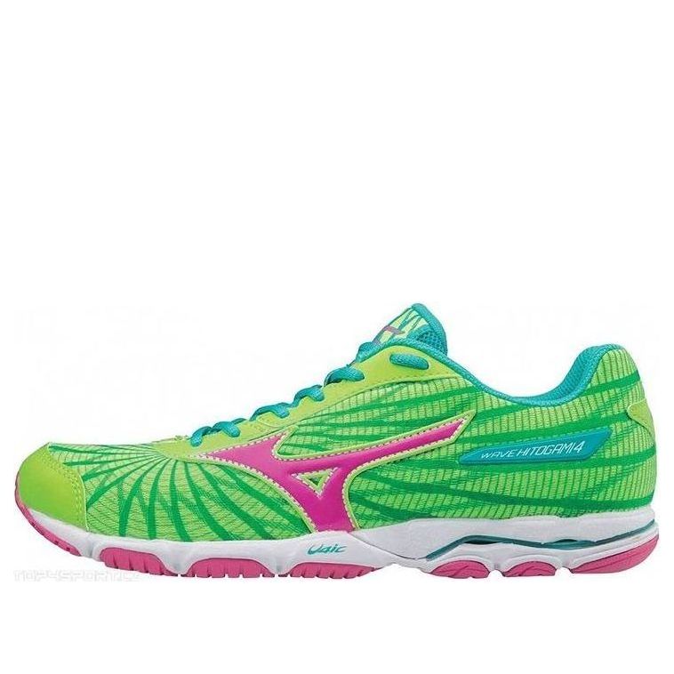 Mizuno Wave Hitogami 4 Lightweight Green Pink J1GD178065