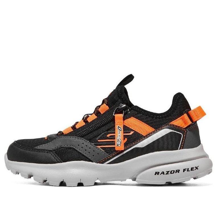 (GS) Skechers Slip-ins Razor Flex Air Sneaker 'Black Orange' 403841L-BKOR