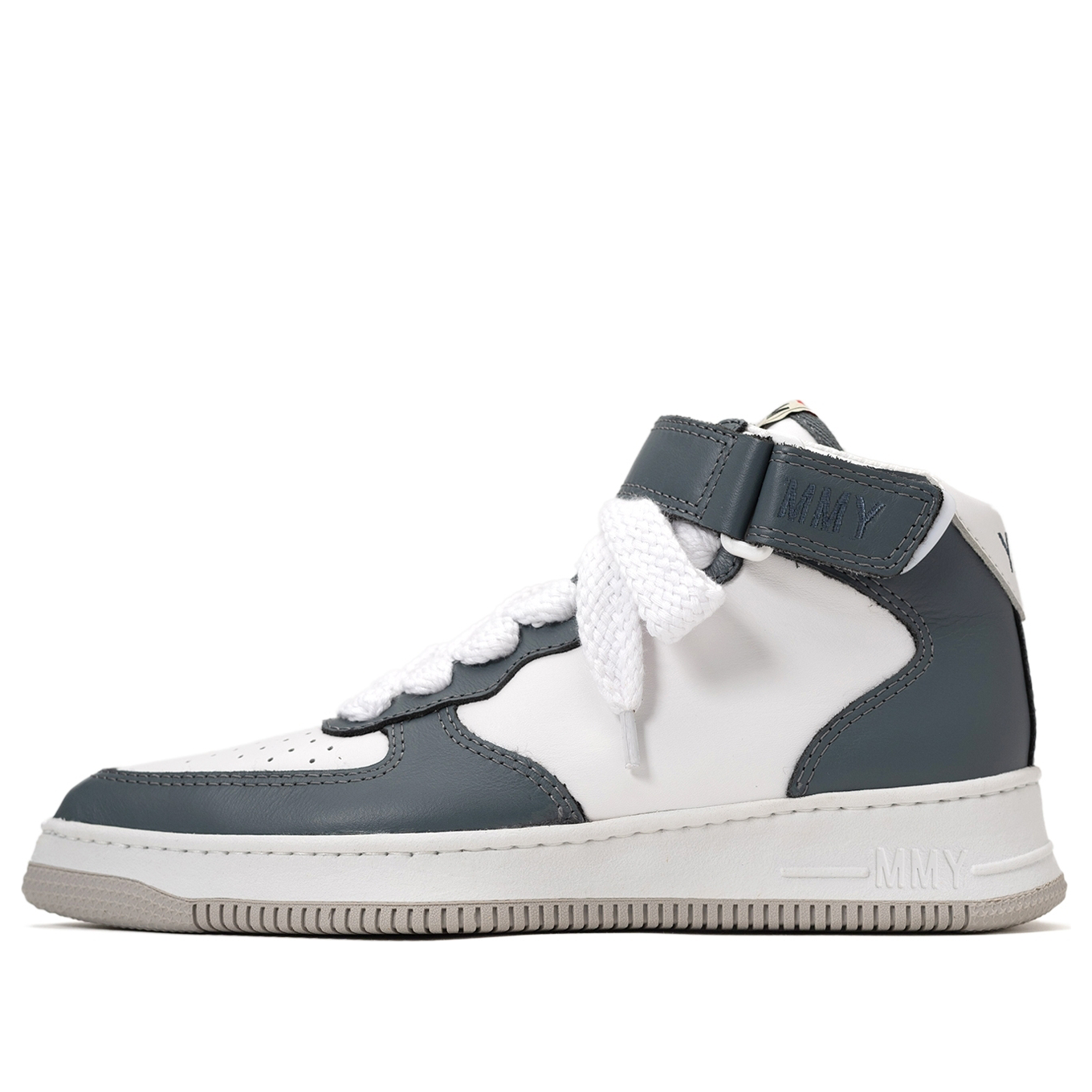 Maison MIHARA YASUHIRO ROSYOG Sole Leather High-top Sneaker 'Dark Grey' B09FW703-GRY
