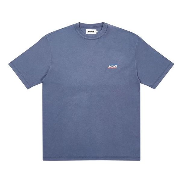 PALACE Chest Alphabet Small Logo Short Sleeve Unisex Navy Blue P19TS084