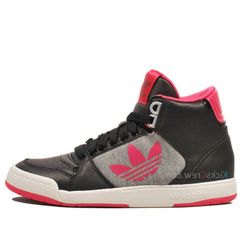 (WMNS) adidas Midiru Court 2.0 Trefoil 'Black Pink' G63079