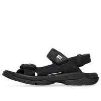 Balenciaga Tourist Sandals 'Black' 706279W2CCA1000