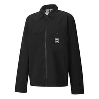 PUMA x The Hundreds Long Sleeve Zip Up Chore Jacket 'Black' 598310-01