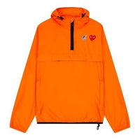 COMME des GARCONS PLAY x K-Way Half Zip Jacket 'Orange' AZ-J502-051-1