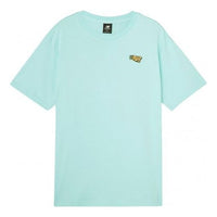 New Balance Back Illustration Printing Short Sleeve Couple Style Sky Blue AMT01548-BB2