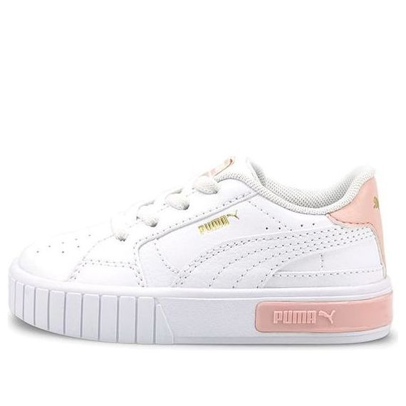 (TD) PUMA Cali Star Leisure Board Shoes White/Pink 380551-03